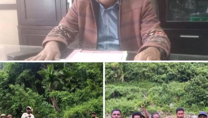 Inisiatif Masyarakat Swadaya Bangun Jembatan Darurat Dapat Perhatian Serius, Anggota DPRD Alor Ernes Mokoni Hadir Langsung