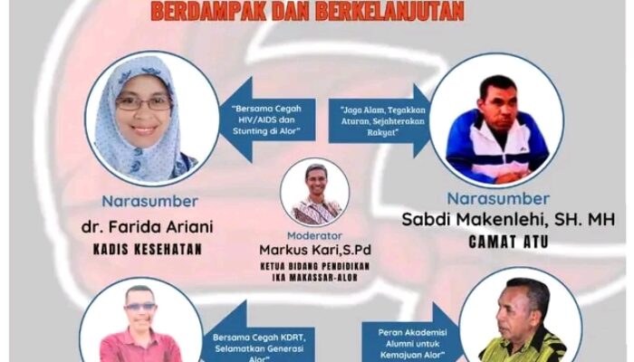 TOP! Pelantikan, Dialog Dan Rapat Kerja Pengurus IKA Makassar Akan Hadirkan 4 Narasumber Hebat