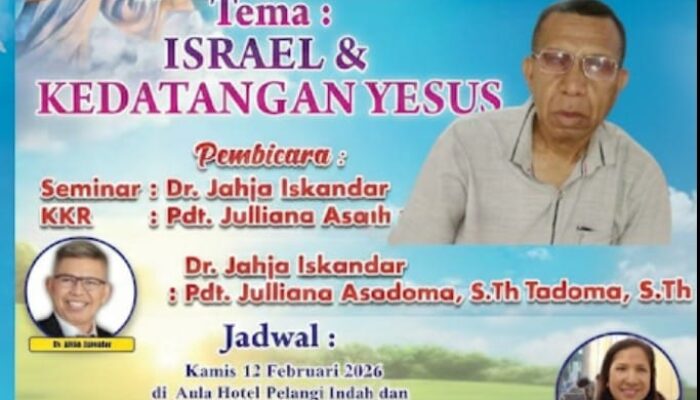 Pemulihan Iman! Fajar Lema Ajak Warga Alor Partisipasi KKR Dan Seminar Yayasan Lentera Bangsa