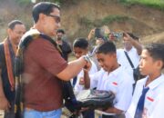 Kunjungan Wakapolda NTT Brigjen (Pol) Baskoro Tri Prabowo Di SMP Negeri 48 Sa Ate Gaikiu (Sikka)