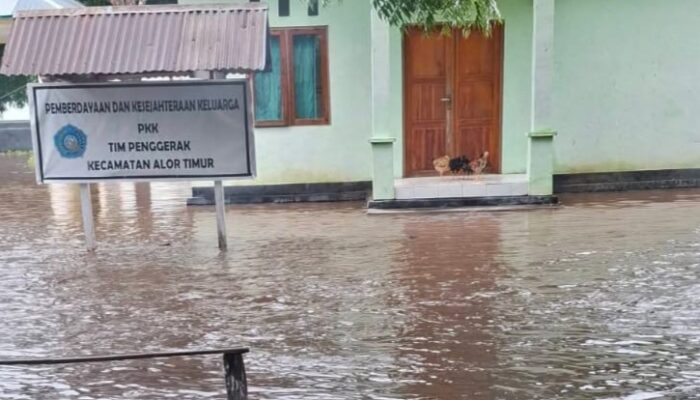 Akibat Hujan Deras, Sejumlah Fasum Di Maritaing Terendam Banjir