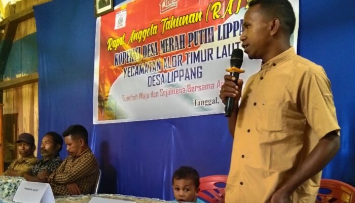 RAT Perdana Koperasi Merah Putih Desa Lippang (Alor), Berharap Atensi Pemerintah