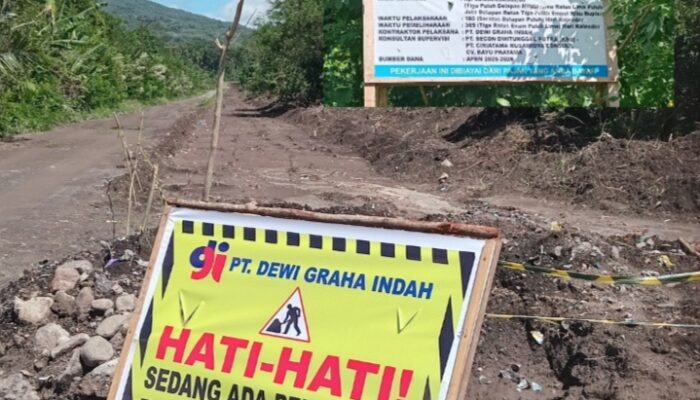 Habiskan APBN 38 Miliar Bangun Jalan, Pemda Flotim Siapkan Lokasi Huntap 5 Hektar