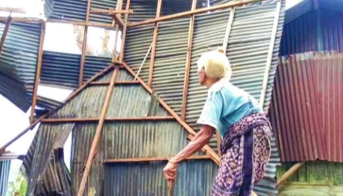 Bencana Angin Kencang Terjang Desa Ian Tena, Pemda Sikka Diminta Berikan Perhatian Dan Bantuan