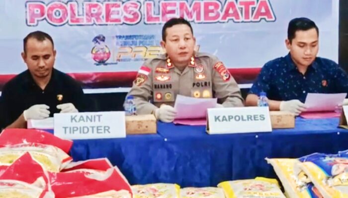 Polres Lembata Telah Naikkan Status Perkara Beras Oplosan Ilegal Ke Tahap Penyidikan, Terduga Pelaku Tidak Ditahan