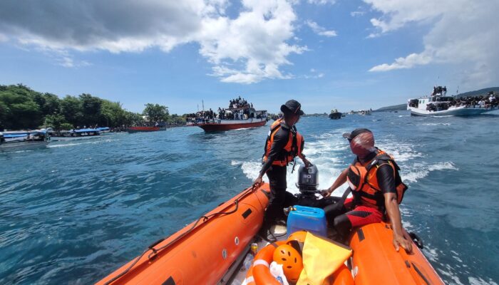 Basarnas Maumere Turunkan 13 Personel Terbaik Amankan Perayaan Semana Santa Di Larantuka