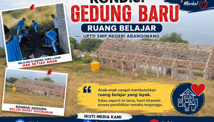 Gedung Baru UPTD SMP Negeri Abangiwang Tak Kunjung Diselesaikan, Pemda Alor Dinilai Berdiam Diri