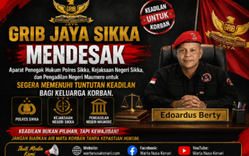GRIB Jaya Sikka Tuntut Aparat Penegak Hukum Penuhi Keadilan Bagi Keluarga Korban Pembunuhan Noni