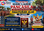 Menyongsong Hari Lahir Pancasila, Paguyuban Alor Pantar Di Ende Terlibat Pentas Budaya Dan Parade Kebangsaan