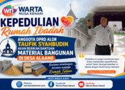 Kepedulian Rumah Ibadah Di Alor, Anggota DPRD Taufik Syahbudin Akan Berikan Bantuan Material Bangunan Di Desa Alaang