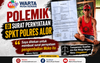 Anggota SPKT Polres Alor Diduga Paksa Buat Pernyataan Pengembalian Moko, Pihak Keluarga Akan Laporkan Ke Propam