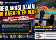 GAMKI Alor Serukan Perdamaian Dan Penegakan Hukum Hingga Pemberdayaan Generasi Muda