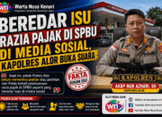 Beredar Isu Razia Pajak Di SPBU Mulai 1 Juli Nanti, Kapolres Azhari: Belum ada Perintah Dari Polda NTT