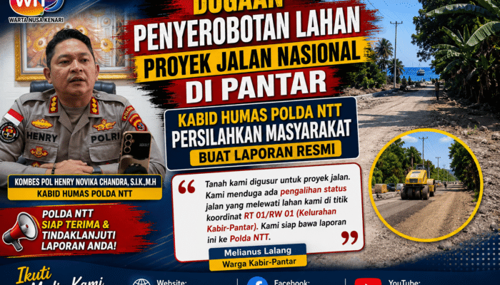 PT Tiga Dara Diduga Serobot Lahan Proyek Ruas Jalan Nasional Di Pantar, Warga Siap Tempuh Jalur Hukum