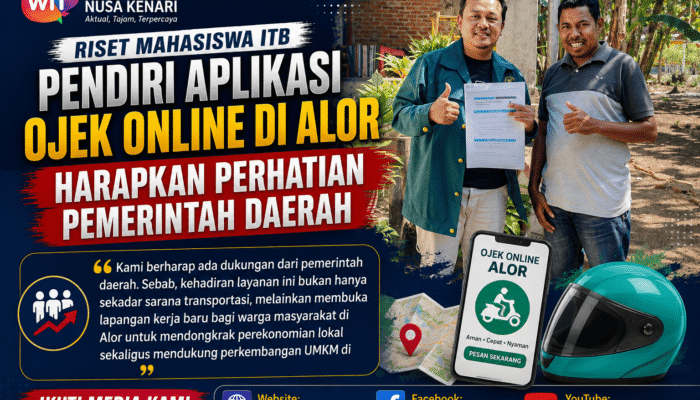 Riset Mahasiswa ITB Di Alor Ungkap Tantangan Transportasi Online Kajek