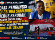 Angka Pengungsi Di Gelora Samador Tak Menentu, Dinsos Sikka Pastikan Tak Ada Yang Kelewat Makan