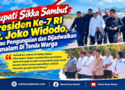 Presiden RI Ke-7 Jokowi Tiba Di Sikka, Langsung Menuju Palue! Tinjau Korban Gempa Dan Lokasi Kerusakan