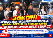 Jokowi Bermalam Di Tenda Pengungsian Palue, Dengarkan Keluhan Warga: Bapak Jangan Lupakan Kami