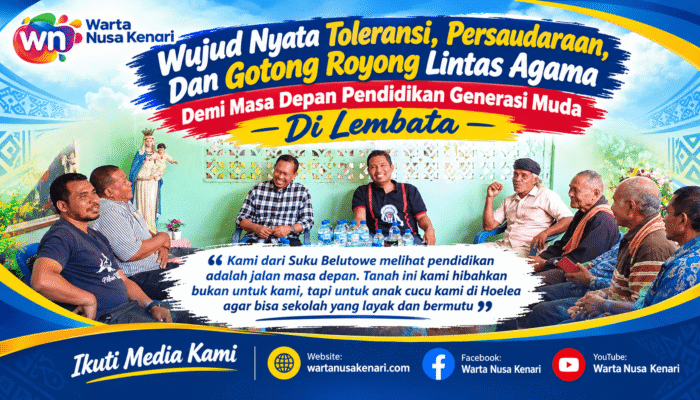 Ketika Toleransi Menjadi Nyata: Suku Belutowe Muslim Hibahkan Tanah Untuk Pembangunan Sekolah Katolik Di Hoelea