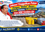 Bawa “Amunisi” Baru Dalam Kunjungan Ke Sikka! Jokowi Serahkan Ribuan Bantuan Untuk Warga Palue Korban Gempa Flores