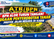 Tanah Warga Diduga Tergerus Proyek Jalan Negara Baranusa-Kabir, BPN Alor Ungkap Temuan Selisih 2 Meter