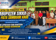 Ny. Fista Kago Sambangi 3 Puskesmas Di Sikka, Beri Bantuan Dan Semangat Untuk Nakes Pasca Gempa Flores