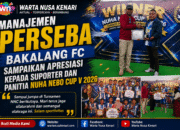 Meski Juara 2 NNC V 2026, PERSEBA Bakalang FC Tetap Bangga! Bung Franz: Dukungan Kalian Energi Terbesar Kami