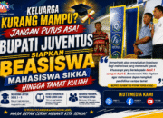 Peningkatan SDM Sikka, Bupati Juventus Siapkan Beasiswa Bagi Mahasiswa Kurang Mampu Hingga Tamat
