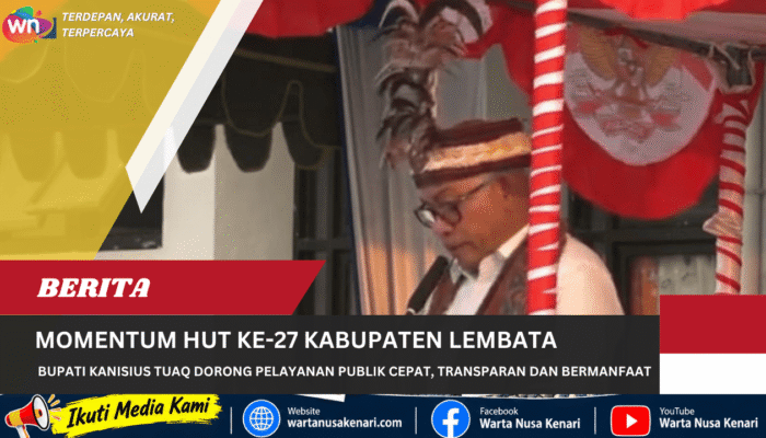 HUT ke-27 Kabupaten Lembata: Semangat Taan Tou untuk SDM Unggul dan Ekonomi Berdaya