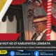 HUT ke-27 Kabupaten Lembata: Semangat Taan Tou untuk SDM Unggul dan Ekonomi Berdaya