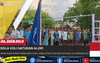 GAMKI Alor Buka Orela Cup II 2026! Pemuda Gereja, Remaja Masjid hingga Pelajar Diajak Perkuat Kerukunan dan Rebut Gelar Juara