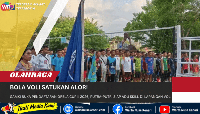 GAMKI Alor Buka Orela Cup II 2026! Pemuda Gereja, Remaja Masjid hingga Pelajar Diajak Perkuat Kerukunan dan Rebut Gelar Juara